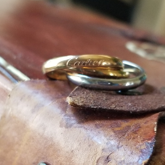 ❤️Cartier❤️ 750 EA1314 Classic Trinity Ring - Picture 4 of 5